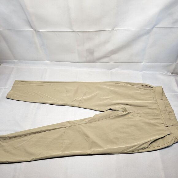 Fabletics The Only Pant‎ Chino Khaki Tan Beige Pants Mens Size 29x32 - Picture 1 of 11